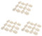 DIYEAH 60 Stk leere Holzscheiben Dekorationen dekoration weihnachten geschenkschildchen ornaments weihnachten dekoration schmücken holzscheiben selber machen Christbaumschmuck Bambus