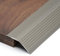Raouoae Übergangsprofil Höhenausgleich 3-15mm/6-20mm/10-40mm Abschlussprofil Übergangsschiene Aluminium Übergangsleiste Länge 90cm*3 ​Böden Überbrücken Die Lücke(Sekt,Breite: 55 mm)