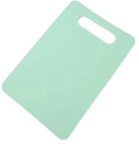 HESHUYAN Chopping Board Nonslip Plastic Cutting Board Fruit Chopping Block Mat Kitchen Cook Supply Kitchen Cutting Boards Washable Chopping Board Chopping Boards(Mint Green)
