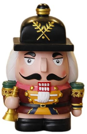 YUGSHNKFC Figurine de casse-noisette décorative en résine pour économiser et égayer les saisons