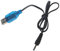 FUXIU Chargeur USB Batterie 3.7V 2.5mm/3.5mm pour Hélicoptère Quadrirotor Jouets Modèle Voiture Camion Jouets Électriques Câble Chargement