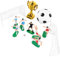 FELTECHELECTR Fussball Deko Für Torten 1 Set Miniatur Fußballfeld Cake Deko Pokal Und Fußballspieler Figuren Für Geburtstagsfeiern Und Sport Themen Events Perfekte Fußball Torten Dekoration Für Jungen