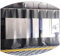 Cortinas impermeables de PVC transparente para cenador/pérgola, paneles de lona transparente para patio, porche y garaje, 0,3 mm de grosor, 4,2 x 2,3 m