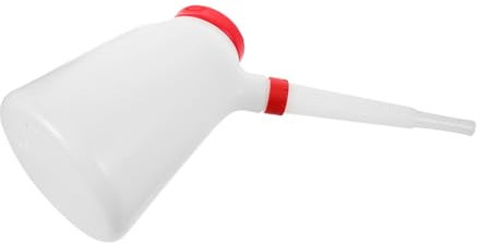 Anneome Bidon D'huile Polyvalent De 5 L avec Bec Verseur Échelle pour Automobiles Marins