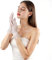 Weiße Spitze Handschuhe Lang Damen Netzhandschuhe Perlen Fingerlose Tüllhandschuhe Brauthandschuhe für Hochzeit Teeparty Halloween Cosplay Zubehör Hochzeitsbraut