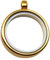 HOMSFOU Rundes Edelstahl Medaillon Foto Charm Anhänger Öffnbares Locket Für Schmuckherstellung Diy Bezel Tray Für Persönliche Erinnerungen Geeignet Für Halsketten Und Schlüsselanhänger
