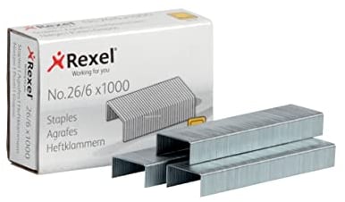 Rexel R06131 Heftklammern 26/6 verzinkt Inh.1000