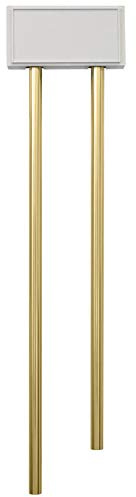 Unbekannt Röhren-Gong, weiß, 225 x 114 x 50