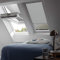 Orignal VELUX Verdunkelungsrollo DKL Y47 0705S / Bedienart : Manuell / Farbe : Uni Grau / Fenstergröße : Y47 / Fenstertypen : VU, VL, VKU