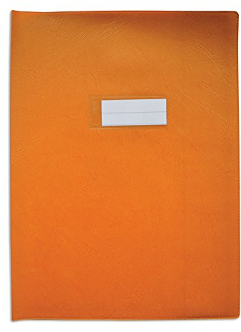 ELBA Lamm 25 Buchschoner PVC blickdicht Ultra strapazierfähig A4 orange