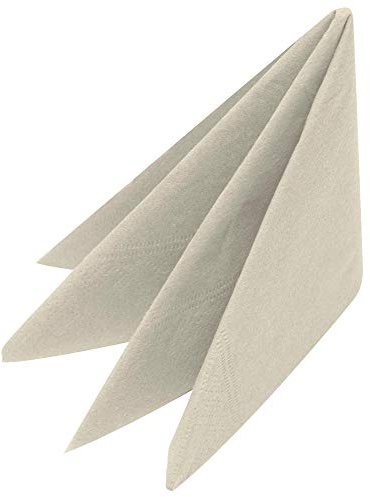 Swantex Devon Cream Napkins 33cm 2ply - Pack of 100 | Disposable Napkins, Party Napkins, Paper Napkins, Dinner Napkins