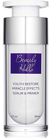 Beverly Hills Youth Restore Miracle Effekte Serum und Primer | 30ml | Leistungsstarke Anti-Aging-Zutaten | Reduziert sichtbar feine Linien und Fältchen | Tackles All die Zeichen des Alterns