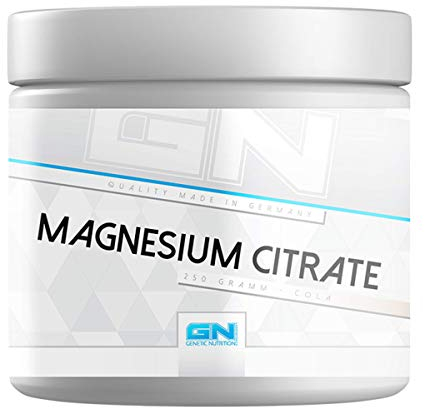GN Laboratories Magnesium Citrate 250g (Kirsche V1) – Hochwertiges Magnesium zur Ergänzung deiner Ernährung – Magnesiumpulver