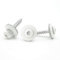 Spenglerschrauben Weiss A2 Edelstahl V2A 15mm Dichtung Torx 20 farbige Spenglerschraube - Reinweiß - RAL 9010 (50, 4,5 x 25 mm)
