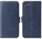 LOLFZ Wallet Case for iPhone 6 Plus/6S Plus, Vintage Leather Book Case with Card Holder Kickstand Magnetic Closure Flip Case Cover - Blue
