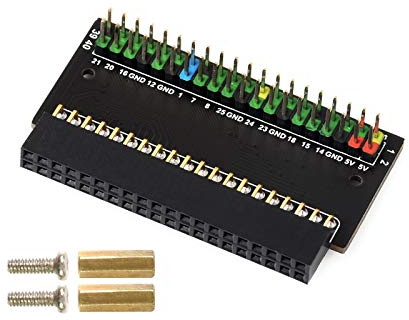 for Raspberry Pi 400 GPIO Header Adapter 40 PIN Color-Coded Header Expansion Board,Easy Expansion