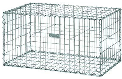 Jardinex Gabion renforcé Fil 4,5 mm à Spirales - Gris galvanisé