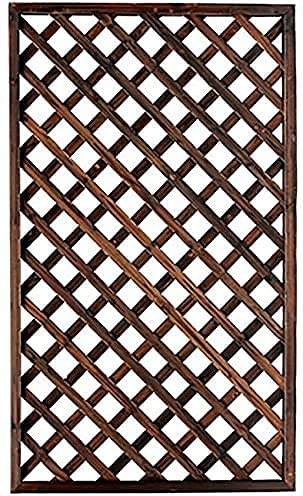 ZHEYANG Gartenzaun Holz Absperrgitter Gartenzaun Dekorative Zäune für Terrassenzaun Garten Holzzaun Picket Fence Model:G0610(Size:L60CM*W3CM*H90CM)