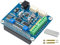 Stepper Motor HAT (B) für Raspberry Pi/Jetson Nano, Onboard 2-CH HR8825 Motortreiberchip, Antrieb von Zwei Schrittmotoren, bis zu 1/32 Mikroschritt, für 3D Drucker, Mechanischer Arm usw.