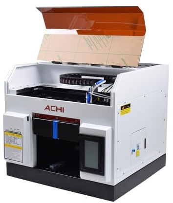 A4 UV-Drucker L800 Kopf 6-farbiger A4 Size 3D-geprägter Druck