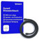 Duravit Universal Brauseschlauch, flexibler Duschschlauch 1,60 m mit Verdrehschutz, knickfest, Schwarz Matt
