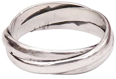 Silberner Bandring 925 Sterling Silber Ring Männer & Frauen Goyal Impex Alle Größen Ring Geschenkartikel Handmade Jewerly ISR81_72 (22.9)