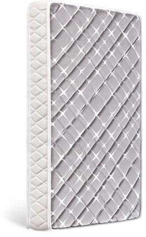 Ours à bulles Hochwertige Schaumstoff Matratze 60x120, Hochwertiger Weicher Mikrofaserstoff - Hypoallergen, 13 cm Starke Und Weiche Kindermatratze, Ungiftige Babymatratze Nach Öko-Tex Standard 100.