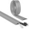 IVEOPPE Kabelkanal Selbstklebend Flexibel Kabelschutz - 3M x 30mm x 10mm Flexibler Kabelkanal, Kabelkanal Boden Flach, Kabelkanal Flexibel für Haus, Büro, Schule, Lager (3M, Grau)