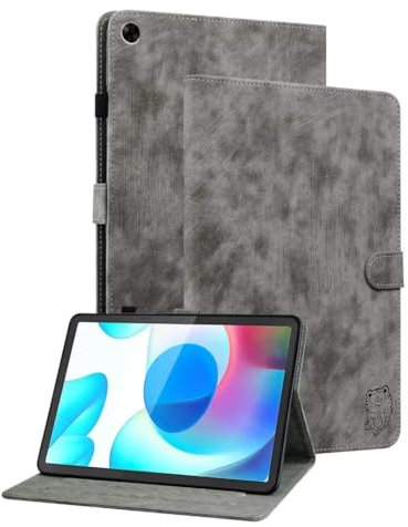 TXMXHPB TXMXHPB - Custodia a portafoglio magnetica compatibile con tablet PC OPPO Realme Pad 10,4 pollici/Realme Pad 5G 10,4 pollici in pelle PU con supporto magnetico