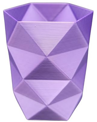 Pot à Crayon Écoresponsable – violet et rose brillant – Organisateur Polyvalent Bureau & Maquillage – Design Moderne et Durable – Fabrication Française en PLA Biodégradable