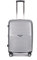 Stratic Bright+ Hartschalen-Koffer Trolley Koffer mittelgroß Reisekoffer, wasserabweisend, 4 Rollen, erweiterbar, TSA-Schloss (Größe M, Silver)