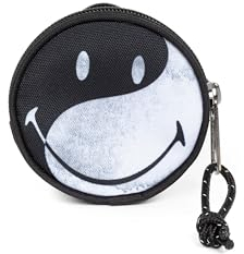 Eastpak Doppelter Bürorucksack, schwarz, Tek Beden, Smiley Yy Placed, Tragetasche