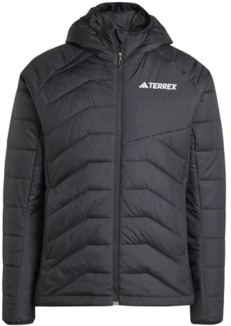 adidas Men's TERREX MULTI SYNTHETIC INSULATED HOODED JACKET, Black, S