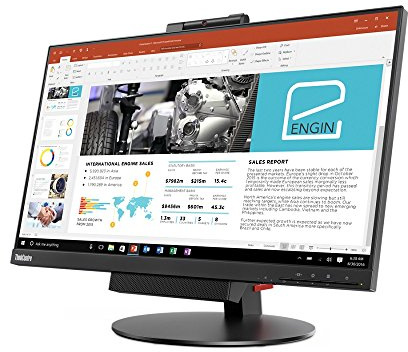 Lenovo ThinkCentre TIO 23.8-Inch Gen3 Monitor - Black (Renewed)