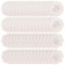 60 Pièces Protège-tétons Invisibles, Jetables Cache Tétons Nipple Cover Breast Petals Stickers, Cache Teton Femme, Respirants Couvre Seins Mamelons, Ronde & Prune (Beige-Dentelle)