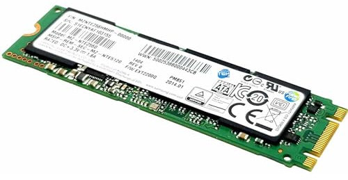 SIMPLETEK - SSD interno M.2 2280 da 256GB | NGFF SATA | Disco Stato Solido - Upgrade per PC e Notebook (CV3-8D256) (Ricondizionato)