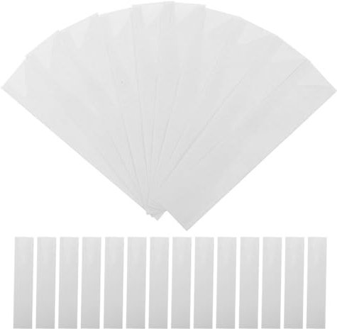 FONDOTIN 400 Bolsas Porta Cubiertos de Papel Blanco para Palillos, Fundas Versátiles Gran Capacidad, Uso Conveniente en Restaurantes y Picnics al Aire Libre