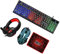 Yardenfun 1 Juego Conjunto de USB Retroiluminado y Ratón con Cable para Ordenador Accesorio de Ergonomico y Práctico para Oficina y Entretenimiento