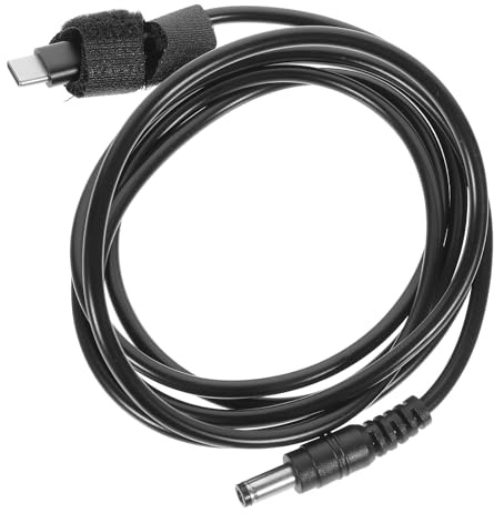 GAROZATION USB C-pd zu Dc Netzkabel 5,5x2,1mm Ladekabel mit 12v Ausgang PVC Material Zuverlässige Ladeumwandlung für Laptop und Vielseitigen Einsatz