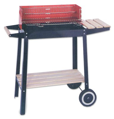 Jawoll Rechteckgrill auf Rollen