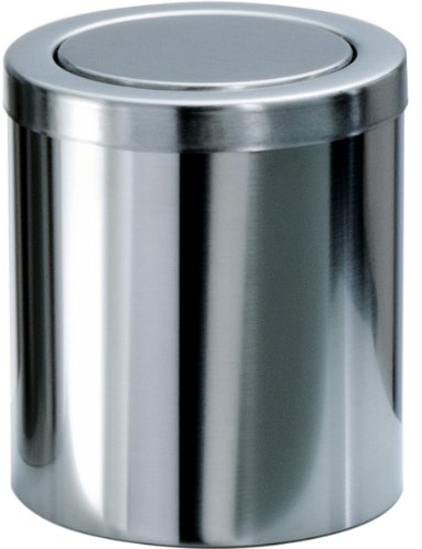 Decor Walther 0611070 DW 1240 Tischpapierkorb, Edelstahl poliert