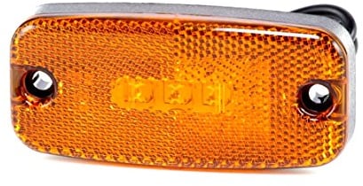HELLA VALUEFIT 2PS 357 008-001 Seitenmarkierungsleuchte - Begrenzungsleuchte - Anhänger - Wohnwagen - LED - 12/24V - Schraubanschluss/Anbau - Kabel: 500mm - Stecker: offene Kabelenden