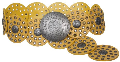 beltiscool Damen Gürtel Gr. 51 Ende - Ende/XXL , gelb