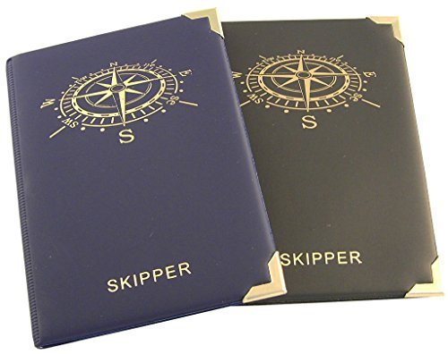 Etui-Shop Skippermappe Motiv Kompass schwarz