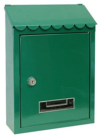 CASSETTA POSTALE PORTA LETTERE UTILIA GRIGIA GIARDINO CASA