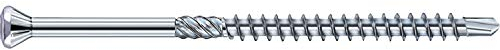 EUROTEC 110294 Holzbohrschraube Torx 10 mit Zierkopf, 3.2 x 30 mm, edelstahl gehärtet, 500 Stück