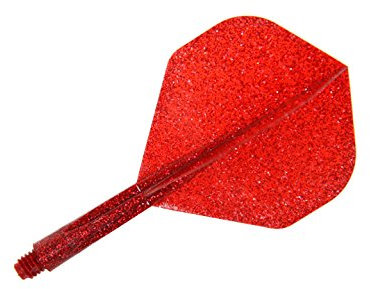 Condor Darts Lame Glitter Flight Standard Short Red