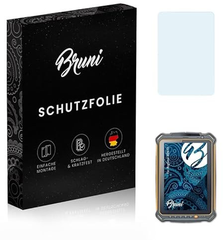 Bruni Schutzfolie kompatibel mit RugGear RG910 Folie, glasklare Displayschutzfolie (2X)