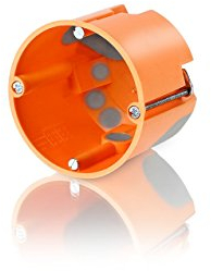 F-Tronic Geräte-Verbindungsdose E3700, 61x68mm - 20 Stück