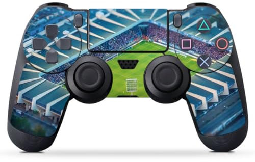 DeinDesign Skin kompatibel mit Sony Playstation 4 Controller Folie Sticker Offizielles Lizenzprodukt VFL Bochum Stadion